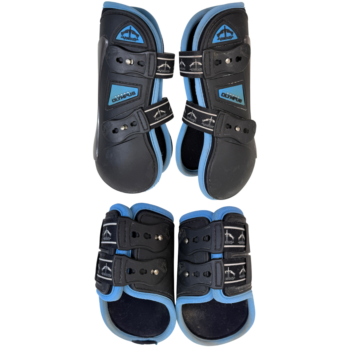 Veredus Olympus Boot Set in Black/Cornflower 