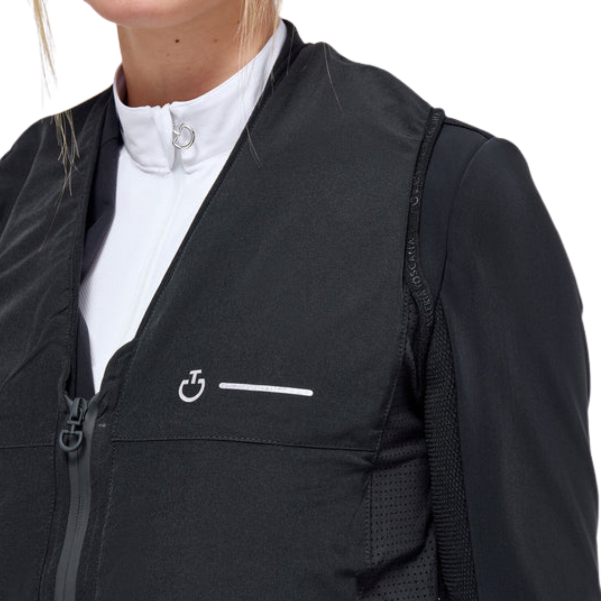 Cavalleria Toscana 'R-Evo' Air Vest in Black 