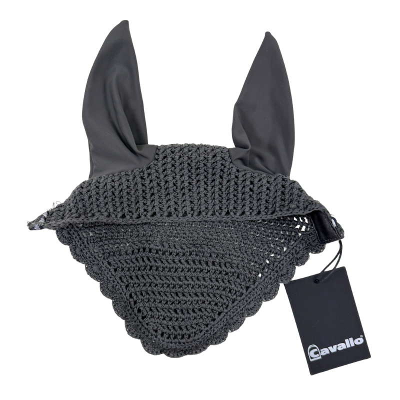 Cavallo Harka Fly Bonnet in Charcoal