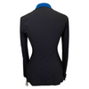RJ Classics 'Victory' Orange Label Show Coat in Black/Ocean Blue - Women's 4R
