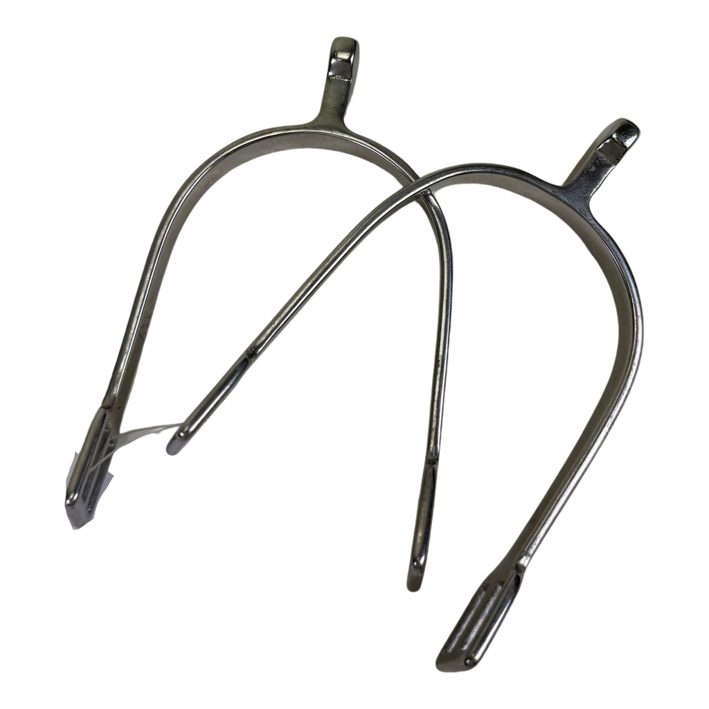Hammer Head Spurs in Silver