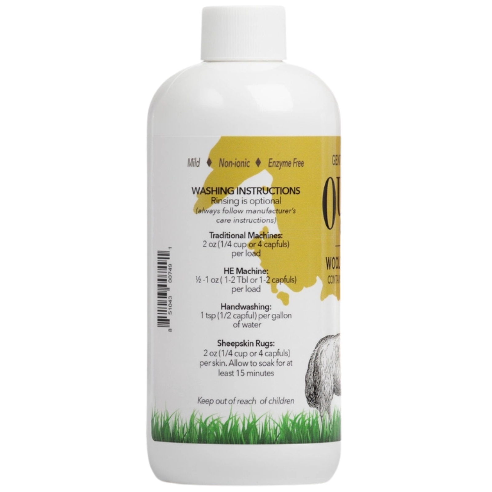 Outback Gold Wool Wash in Original Scent