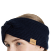 LeMieux 'Clara' Rib Knot Headband in Navy