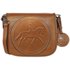 Tucker Tweed 'Camden' Dressage Cross Body Bag in Chestnut