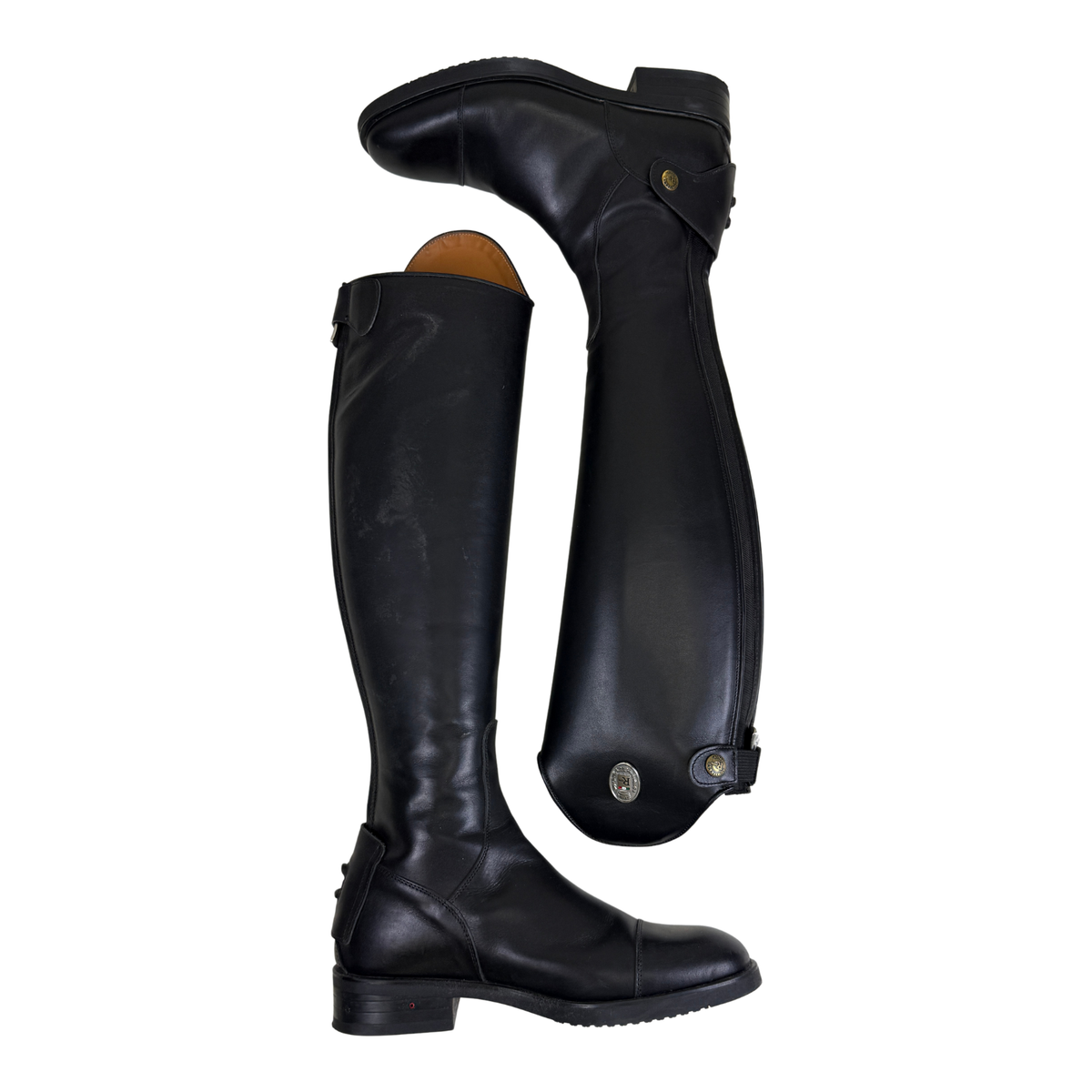 Romitelli Classic Dress Boots in Black