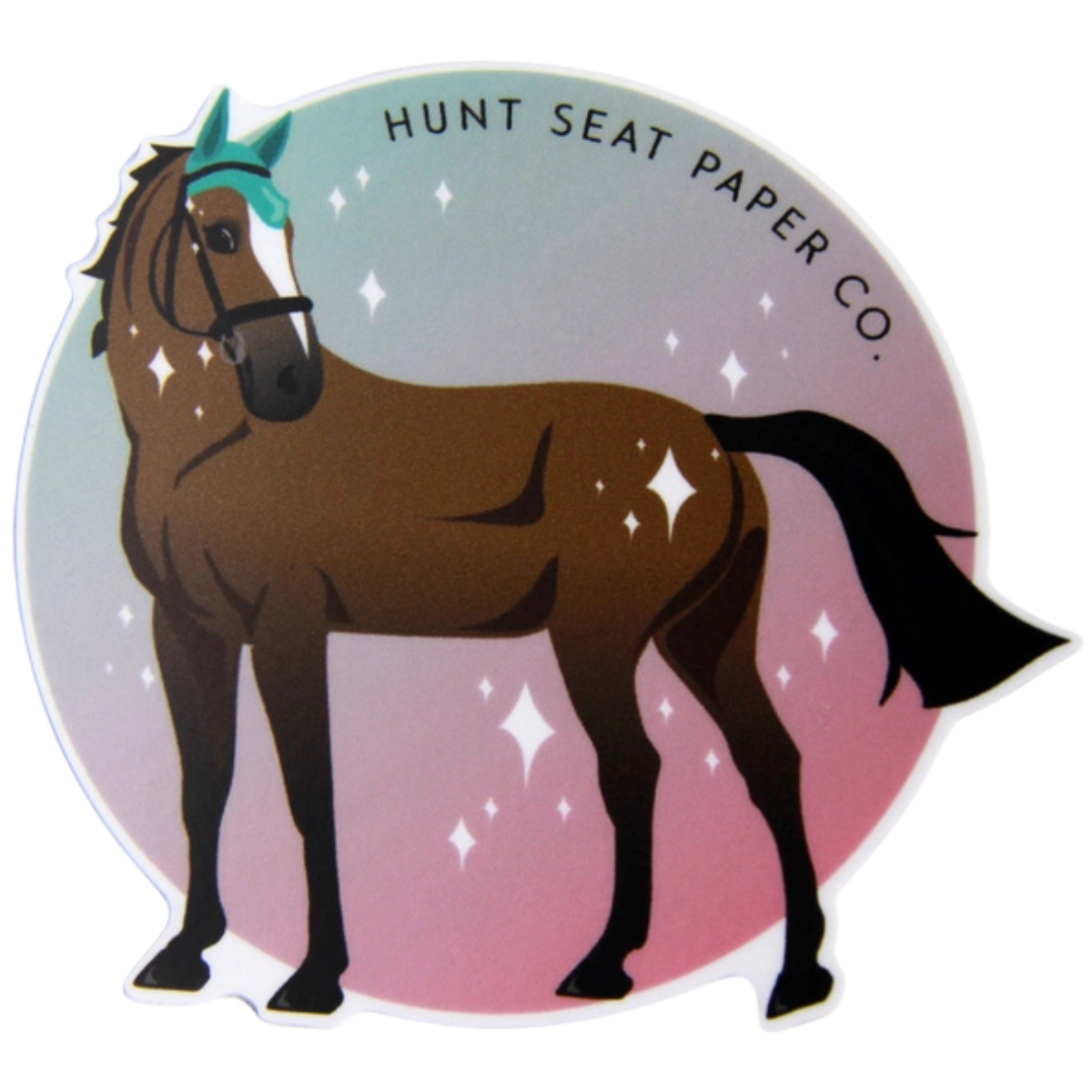 Hunt Seat Paper Co. 'Shine Bright' Sticker