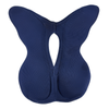 Voltaire Design Half Pad in Navy/Brown - Full