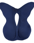 Voltaire Design Half Pad in Navy/Brown - Full