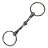 Slow Twist Loose Ring Snaffle Bit - 4.75"