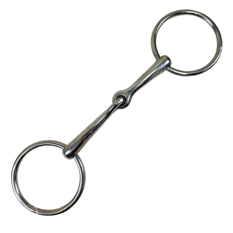 Loose Ring Snaffle Bit in Stainless Steel