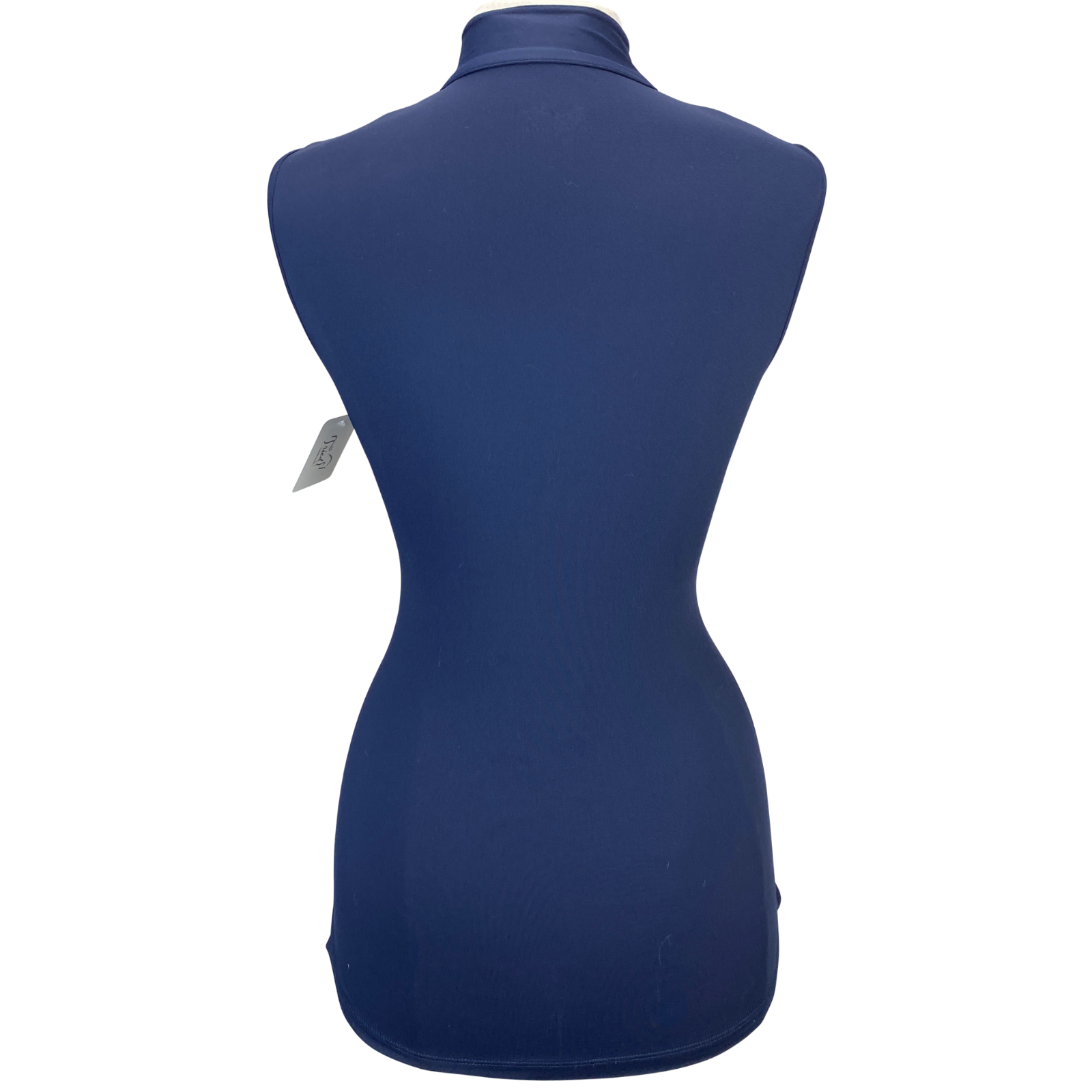 Back of Tailored Sportsman Ice Fil Sleeveless Shirt in Navy - Women's XXS