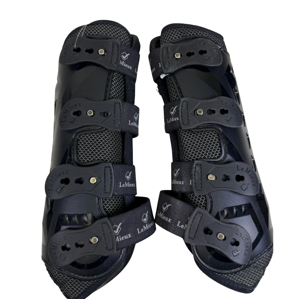 LeMieux Ultra Mesh Snug Front Boots in Black