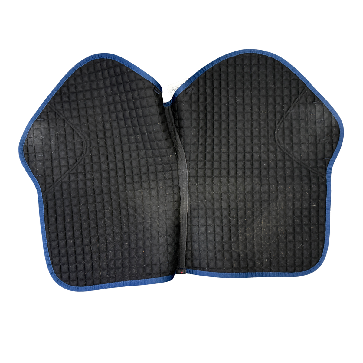 LeMieux Suede Close Contact Square Pad in Navy