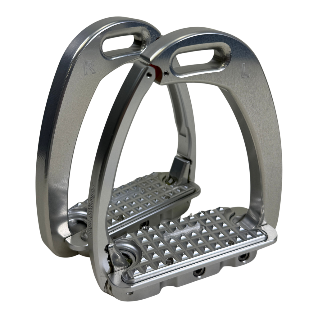 Tech Stirrups 'Venice Young EVO' Safety Irons in Stainless Steel
