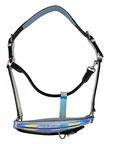 Halter Ego Patent Leather Halter in Rainbow Chrome