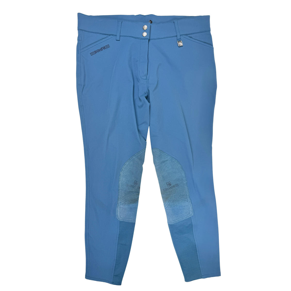 Romfh 'Sarafina' Knee Patch Breeches in Seaward