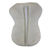 Mattes Dressage Half Pad w/ Rear Trim in White