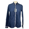 Flying Changes Shirt in Navy/Horse Piping - Women's Large