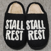 Dreamers &amp; Schemers Stall Rest Slippers