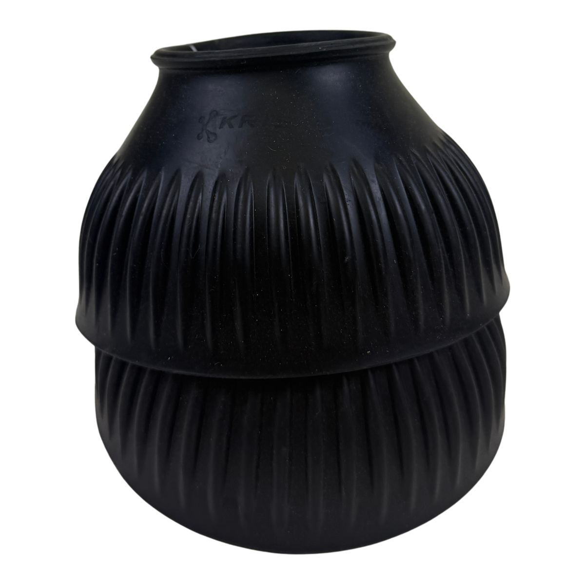 Rubber Pull-On Boots in Black