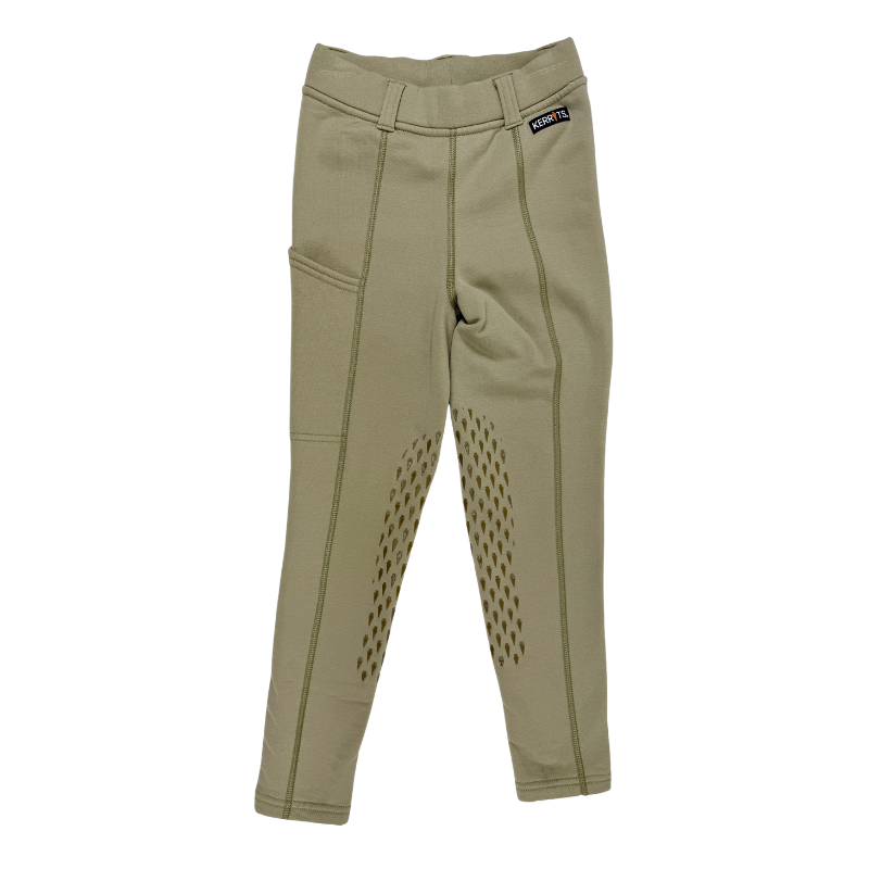 Kerrits Power Stretch Fleece Lined Tights in Tan