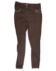 Novella Equestrian 'The Smooth Fit' Full Seat Breeches in Cocoa Brown