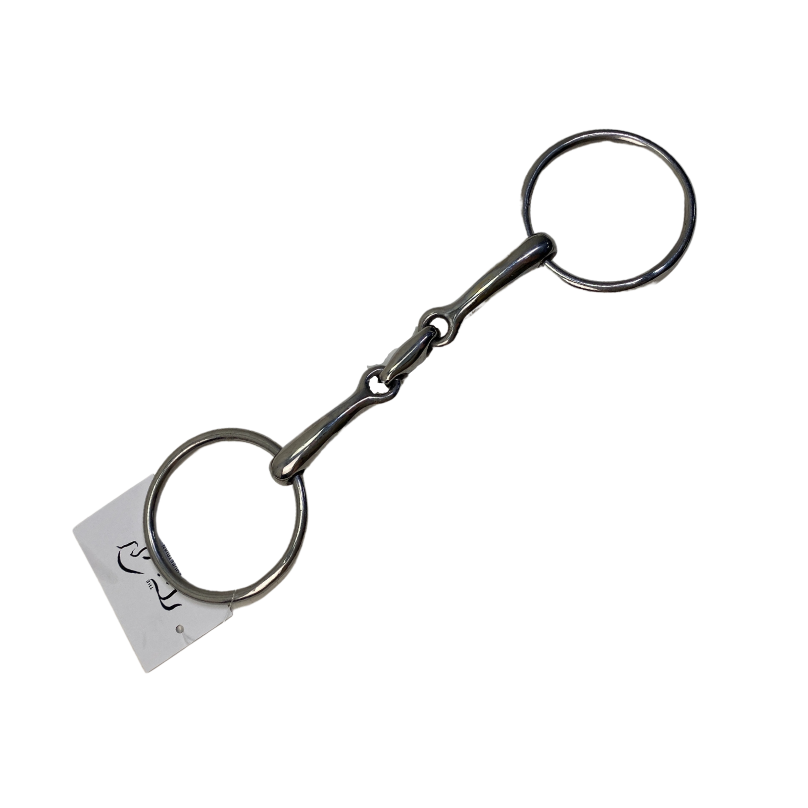 Loose Ring Oval Link Snaffle Bit in Stainless Steel - 5&quot;