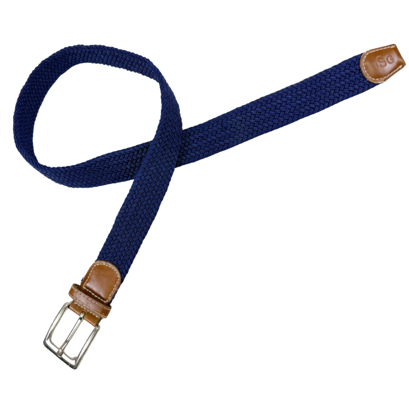 USG 'Breezy' Casual Belt  in Navy