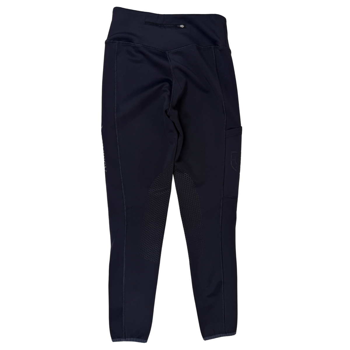 Asmar Equestrian Silicone KP Leggings in Black