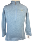 Goode Rider 'Ideal' 1/2 Zip Shirt in Blue Heather
