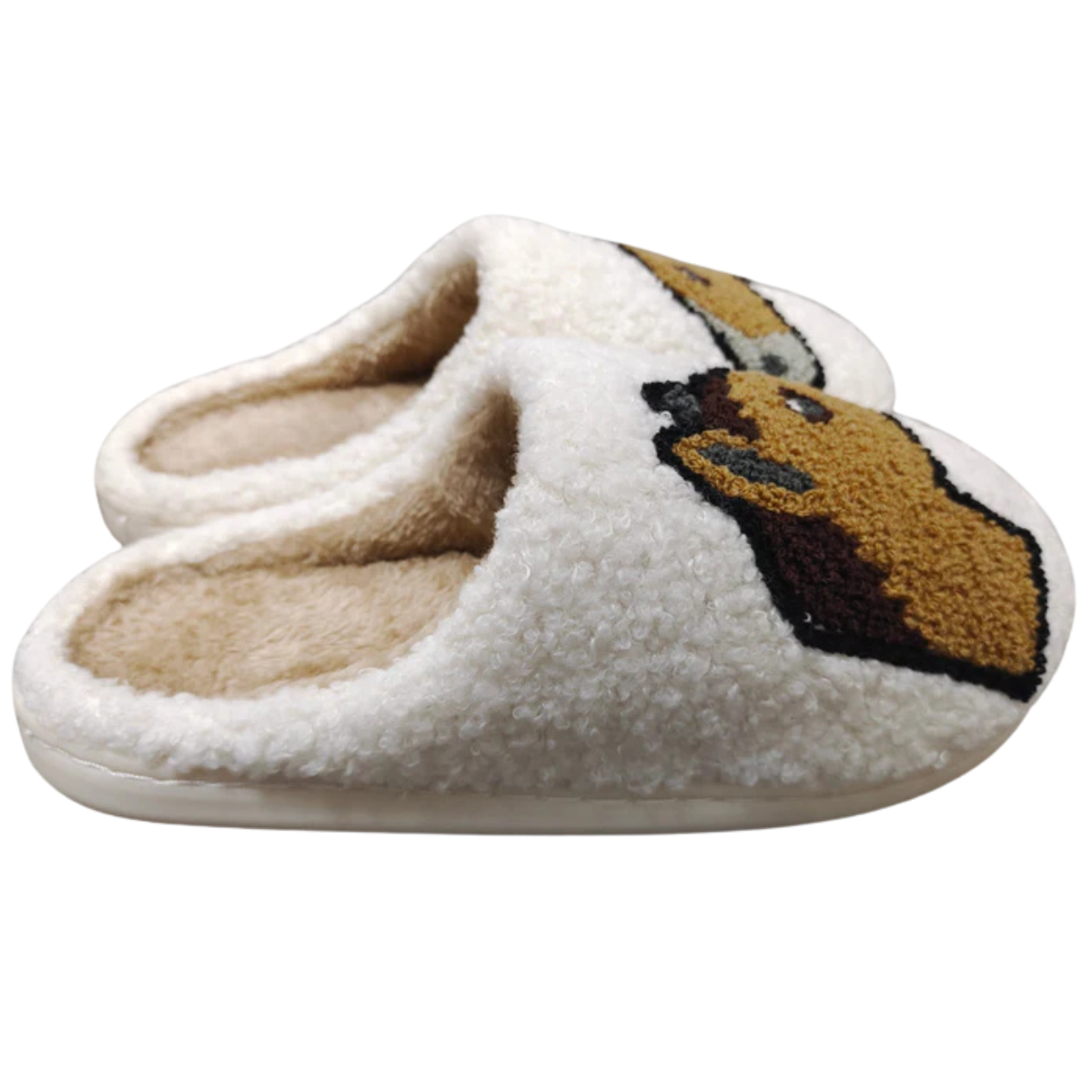 Dreamers &amp;amp; Schemers Horse Head Emoji Slippers - Women's 4.5/5