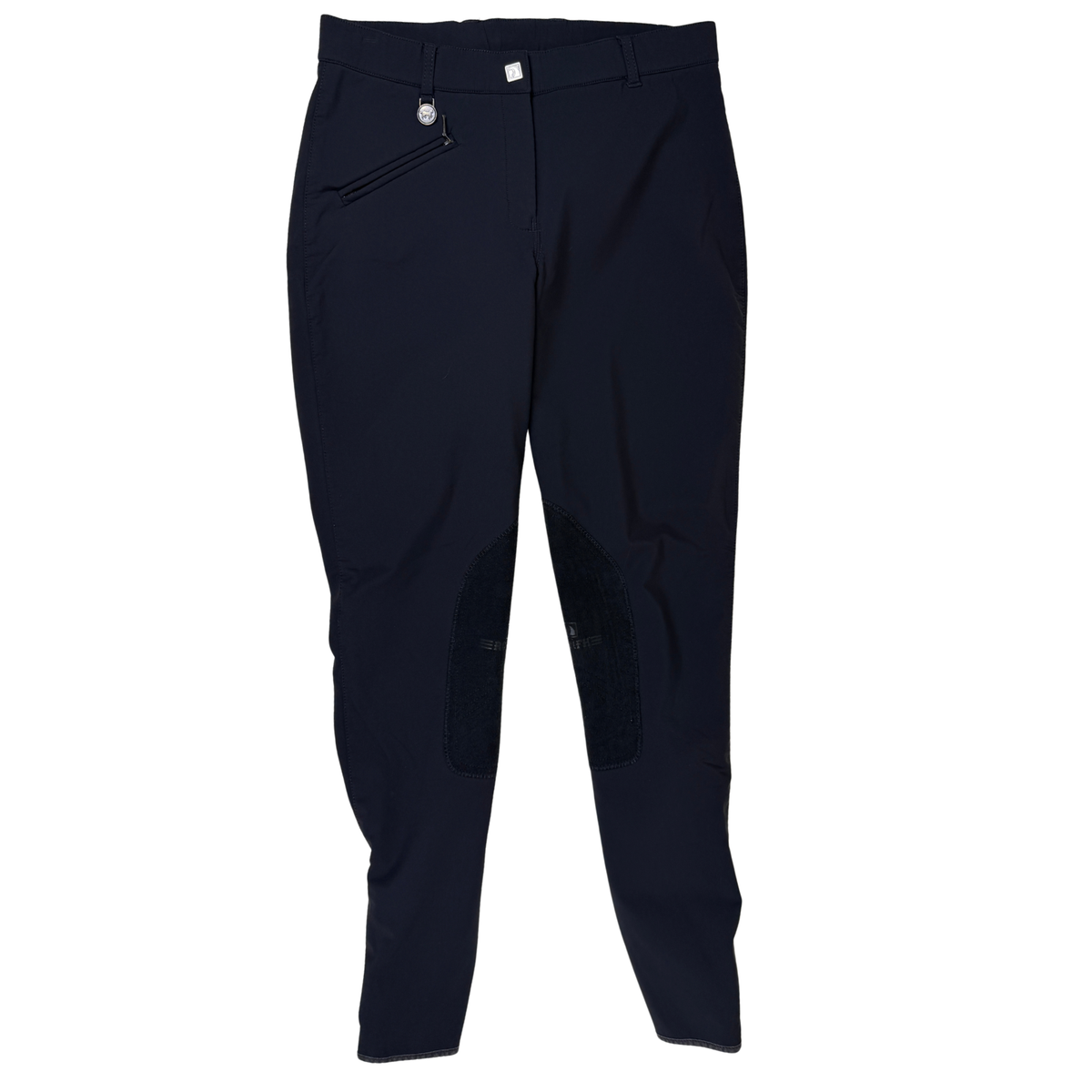 Romfh Winter Fleece Knee Patch Breech in Black