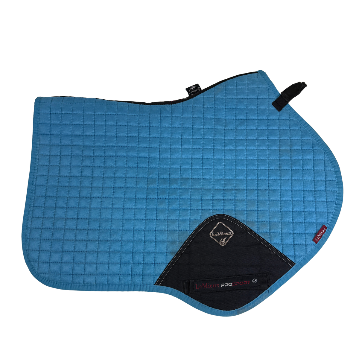 LeMieux Suede Close Contact Pad in Sky Blue