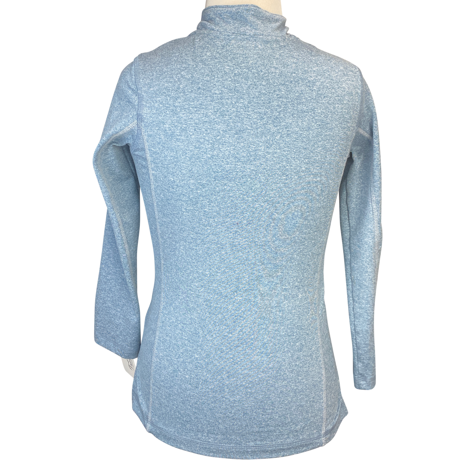 Goode Rider 'Ideal' 1/2 Zip Shirt in Blue Heather