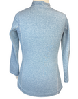 Goode Rider 'Ideal' 1/2 Zip Shirt in Blue Heather