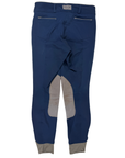 Dover Saddlery 'Dalton' Classic Knee Patch Breeches in Deep Sea 