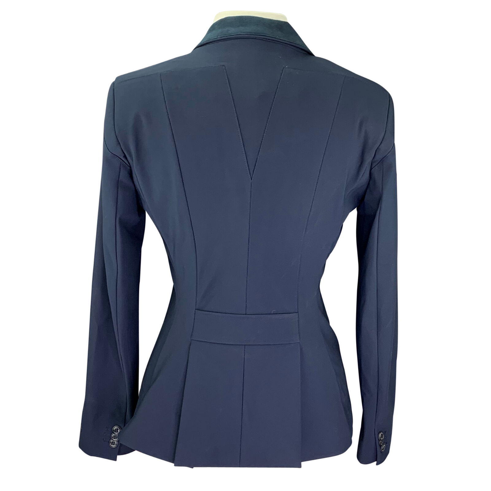 Back of MaKeBe 'Cindy' Show Coat in Navy - Women's IT 36 (US 2)