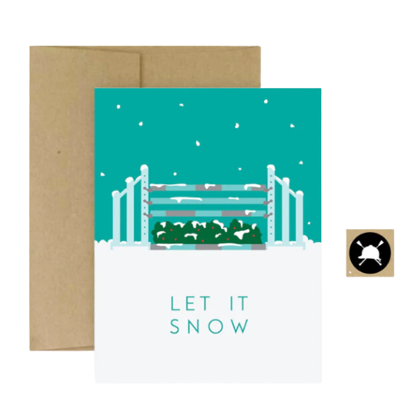 Hunt Seat Paper Co. &#39;Let It Snow&#39; Card