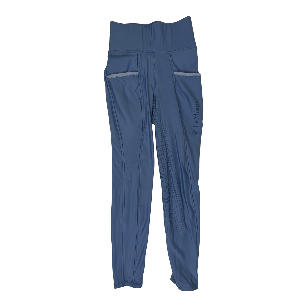 LeMieux 'Young Rider' Pull On Tights in Ice Blue