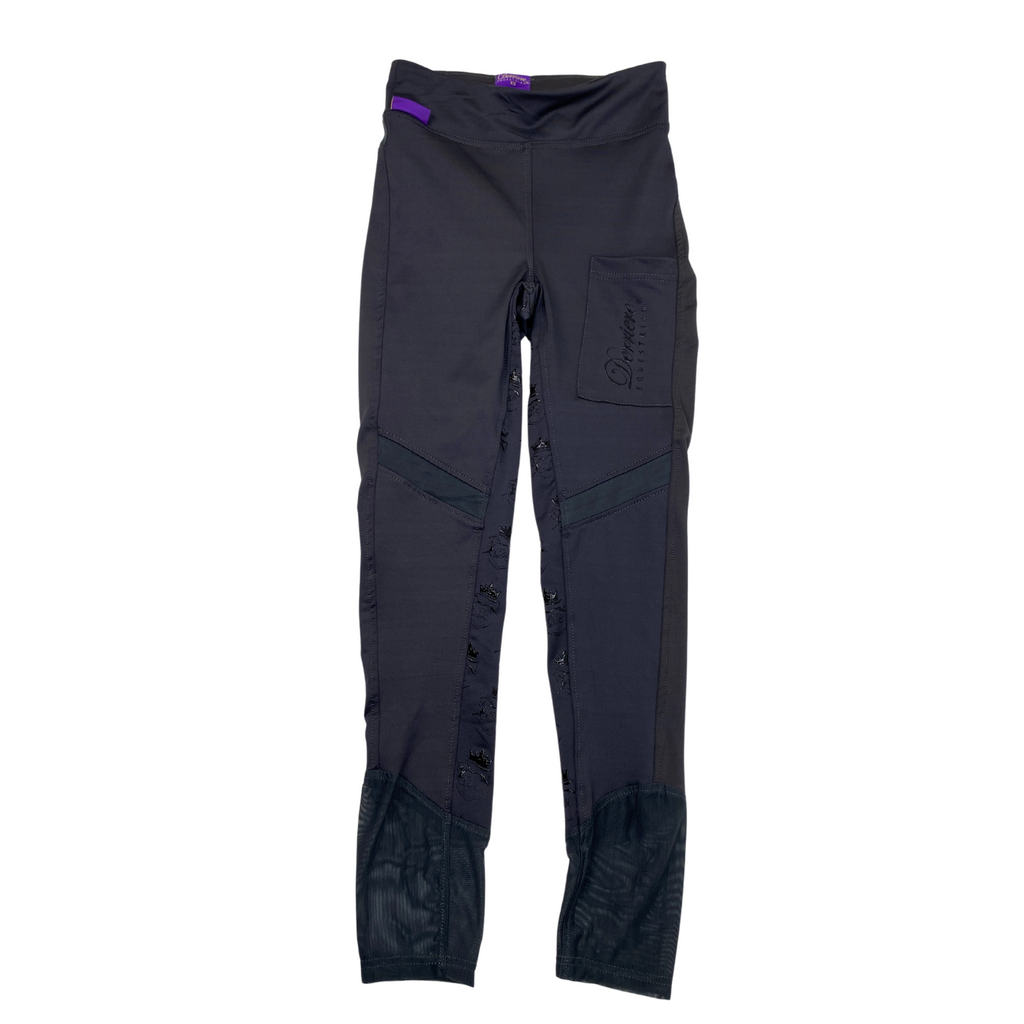 Derrière 'Elysian' Full Seat Tights in Grey