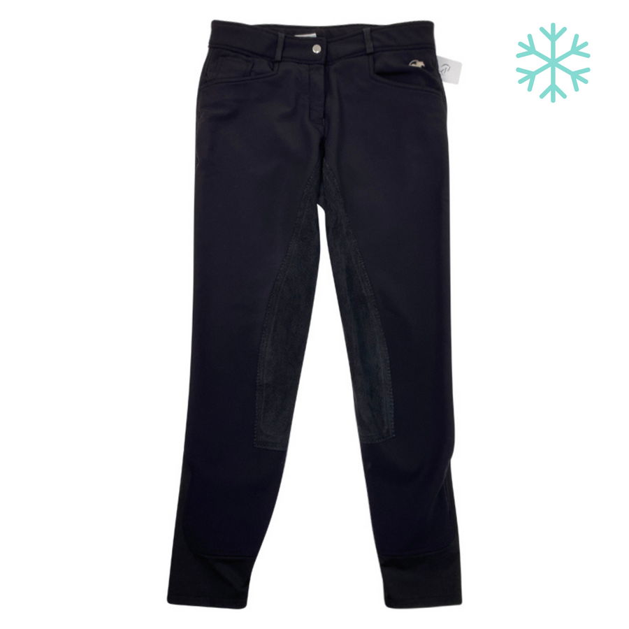 SmartPak Piper Winter Softshell Breeches in Black