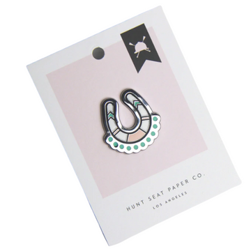 Hunt Seat Paper Co. 'Thundering Hooves' Pony Pin in Pink