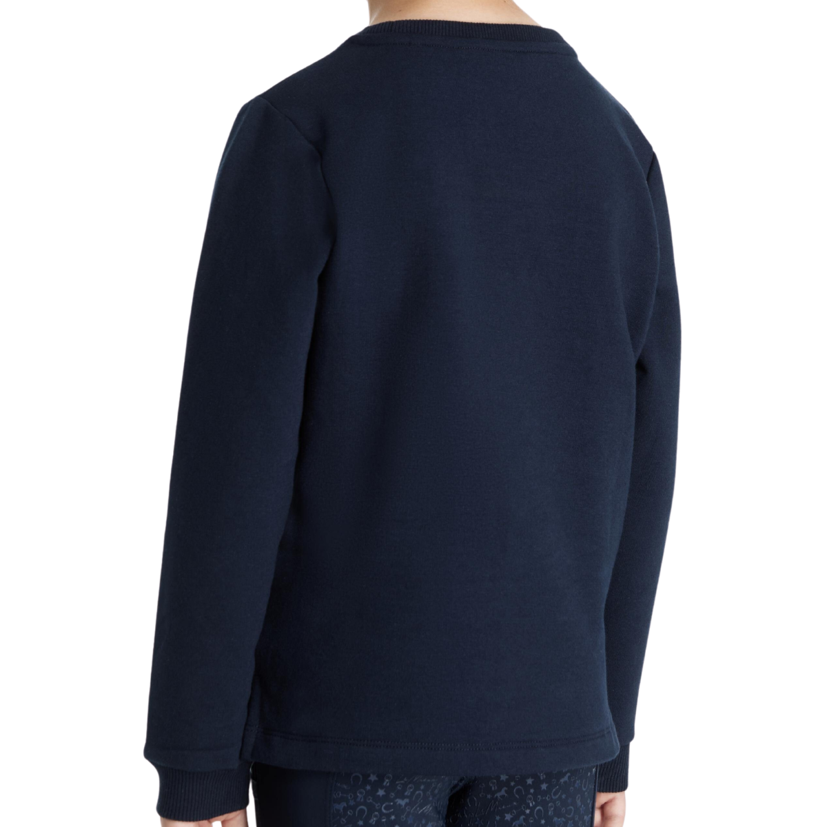 LeMieux Mini 'Poppy' Long Sleeve Shirt in Navy