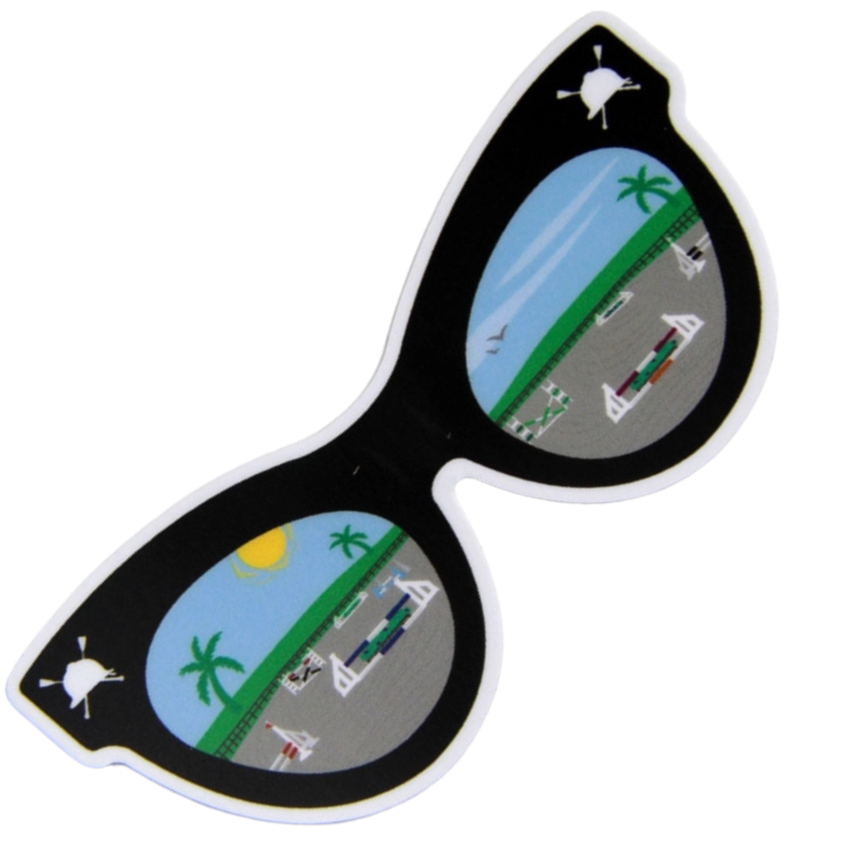 Hunt Seat Paper Co. 'Fun In the Sun' Sticker