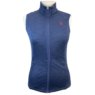 Ariat 'Conquest' Vest in Deep Blue Heather - Women's XS