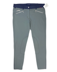 B Vertigo Knee Patch Breeches in Cement/Navy