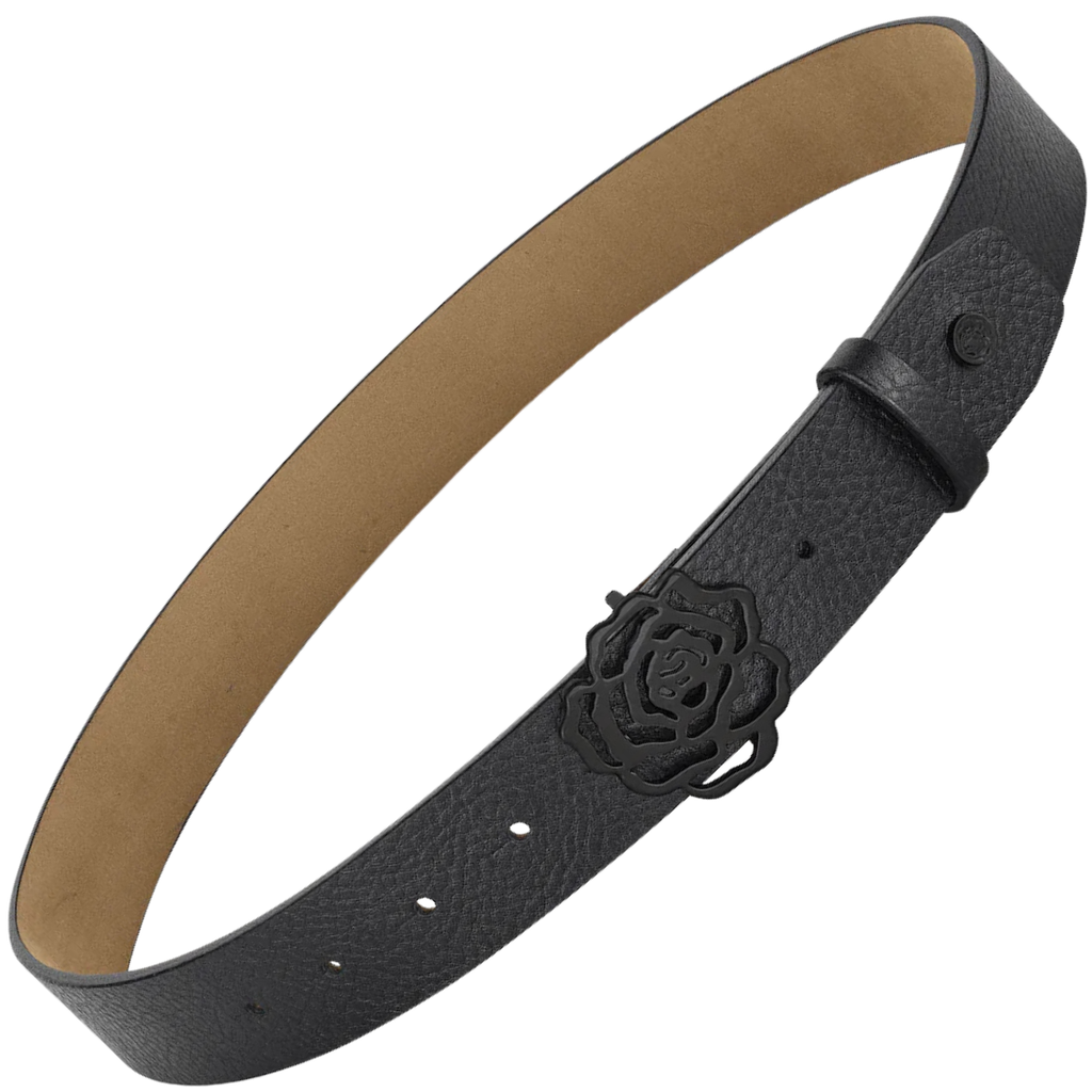 Hannah Childs Rose Belt in Black