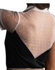Dapplebay Shine On Show Shirt in Black/White