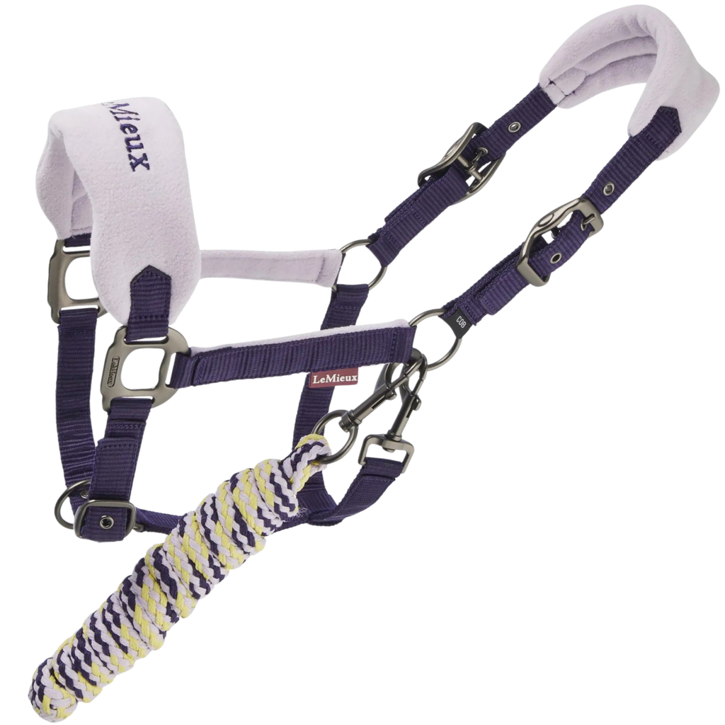 LeMieux Vogue Fleece Halter in Juniper