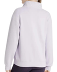LeMieux 'Keira' Quarter Zip Sweater in Lilac